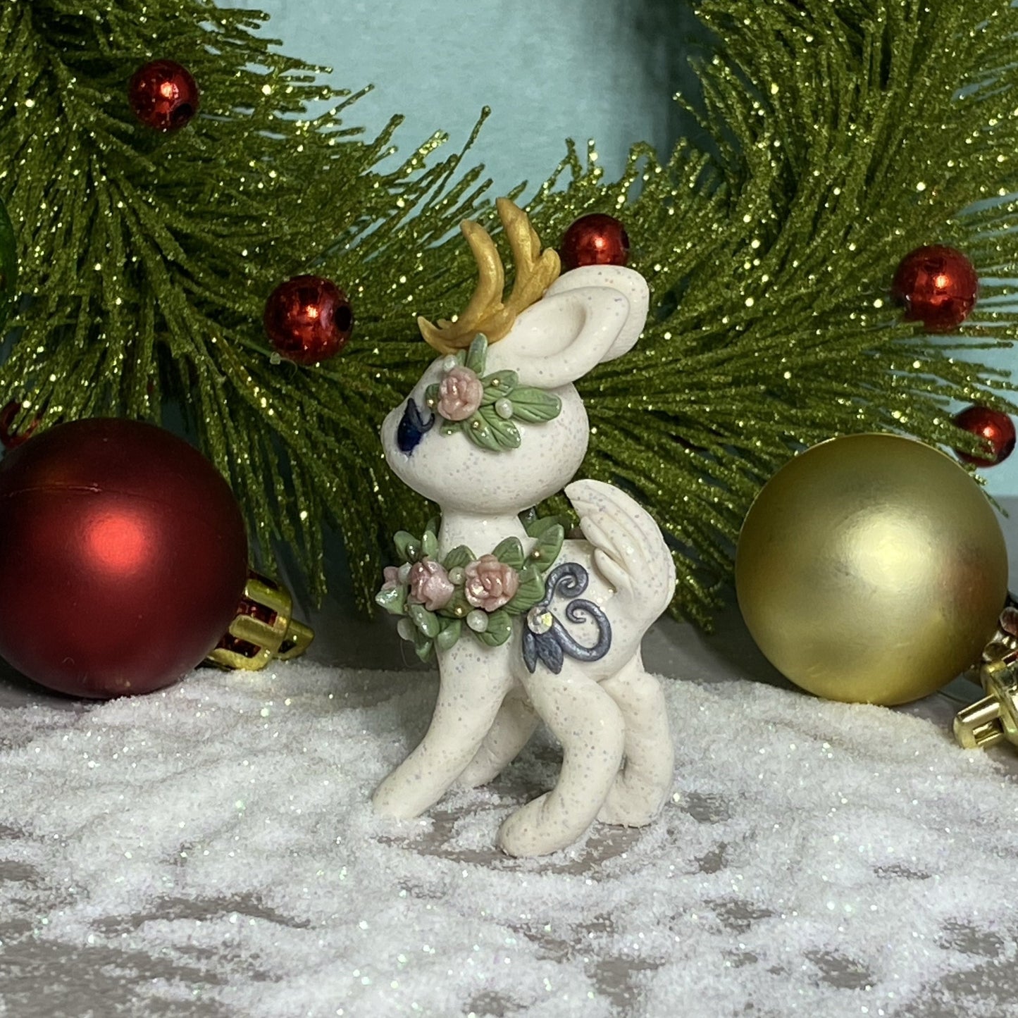 Lei - Wreath Bun Bun Deer