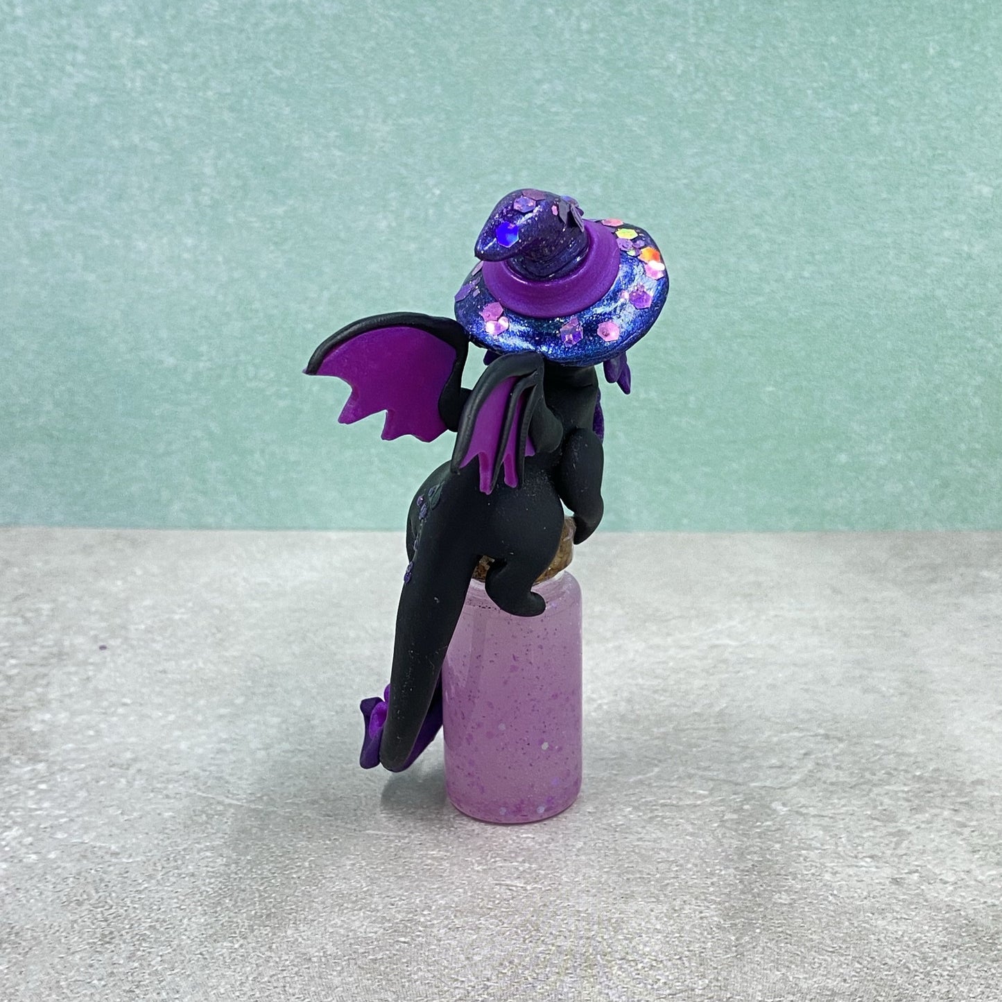 Purple Potion Bottle Dragon