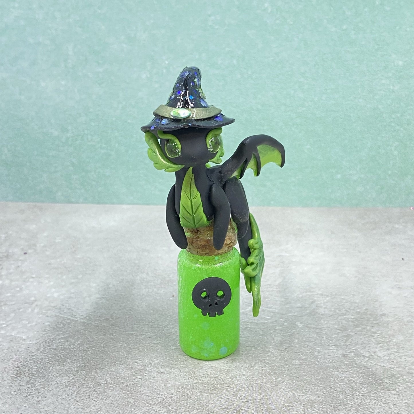 Green Potion Bottle Dragon
