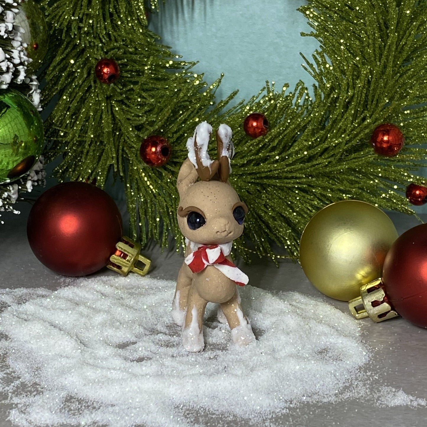 Gingerbread Bun Bun-Deer Hybrid