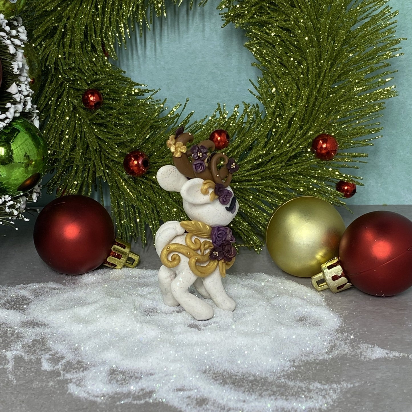 Sugar Plum Flowers Bun Bun-Deer Hybrid