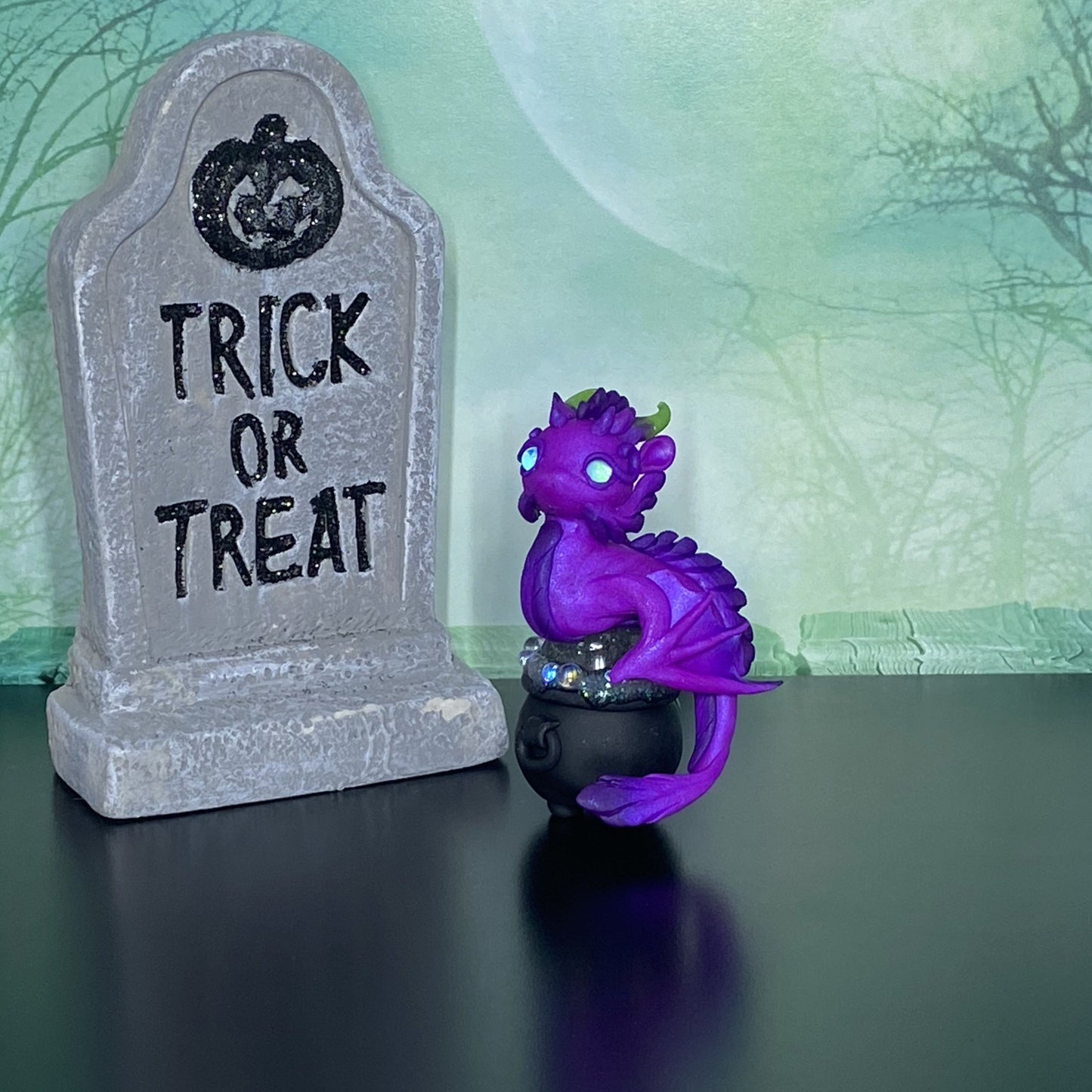 Purple Cauldron Dragon