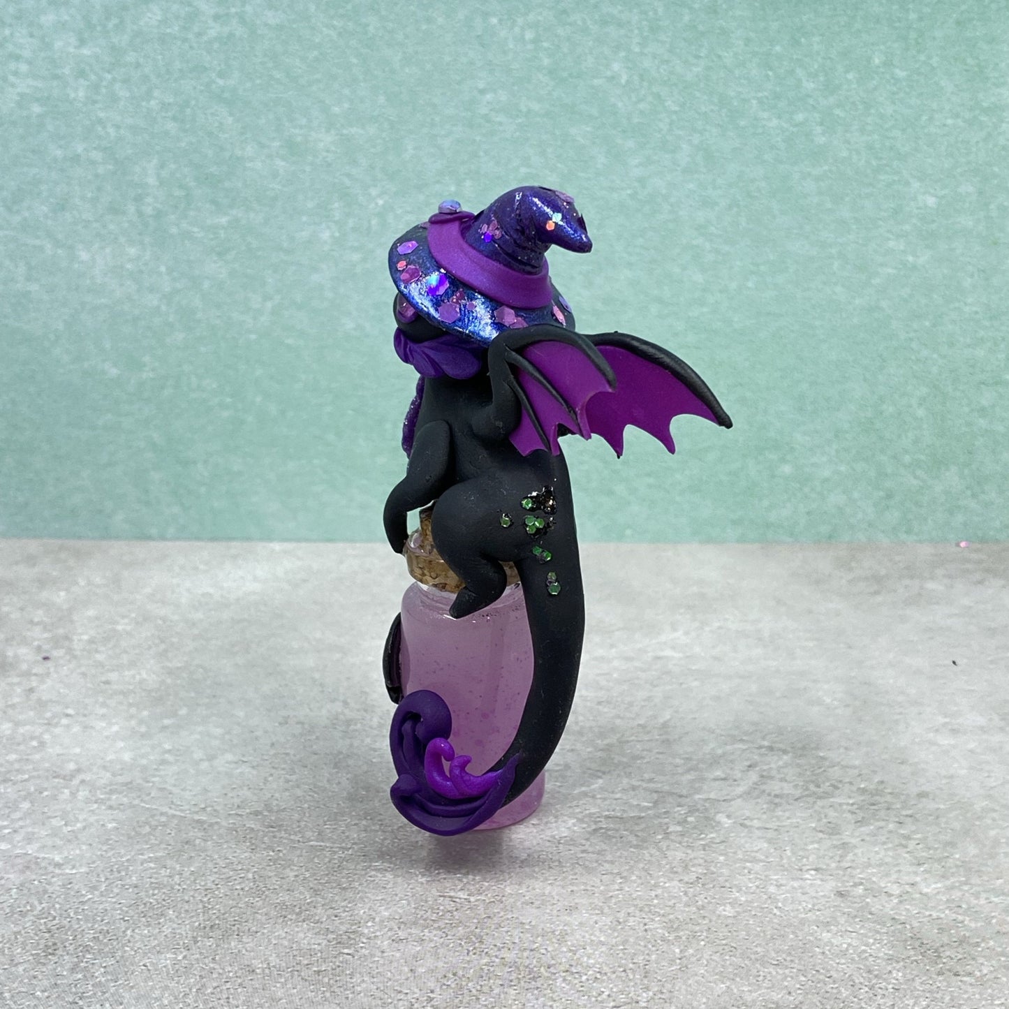 Purple Potion Bottle Dragon