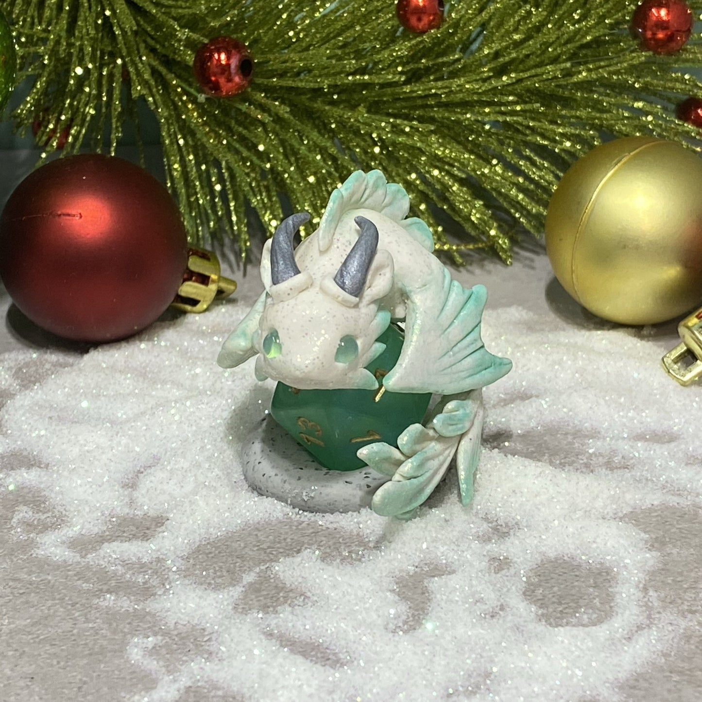 Wyvern on D20 Dice