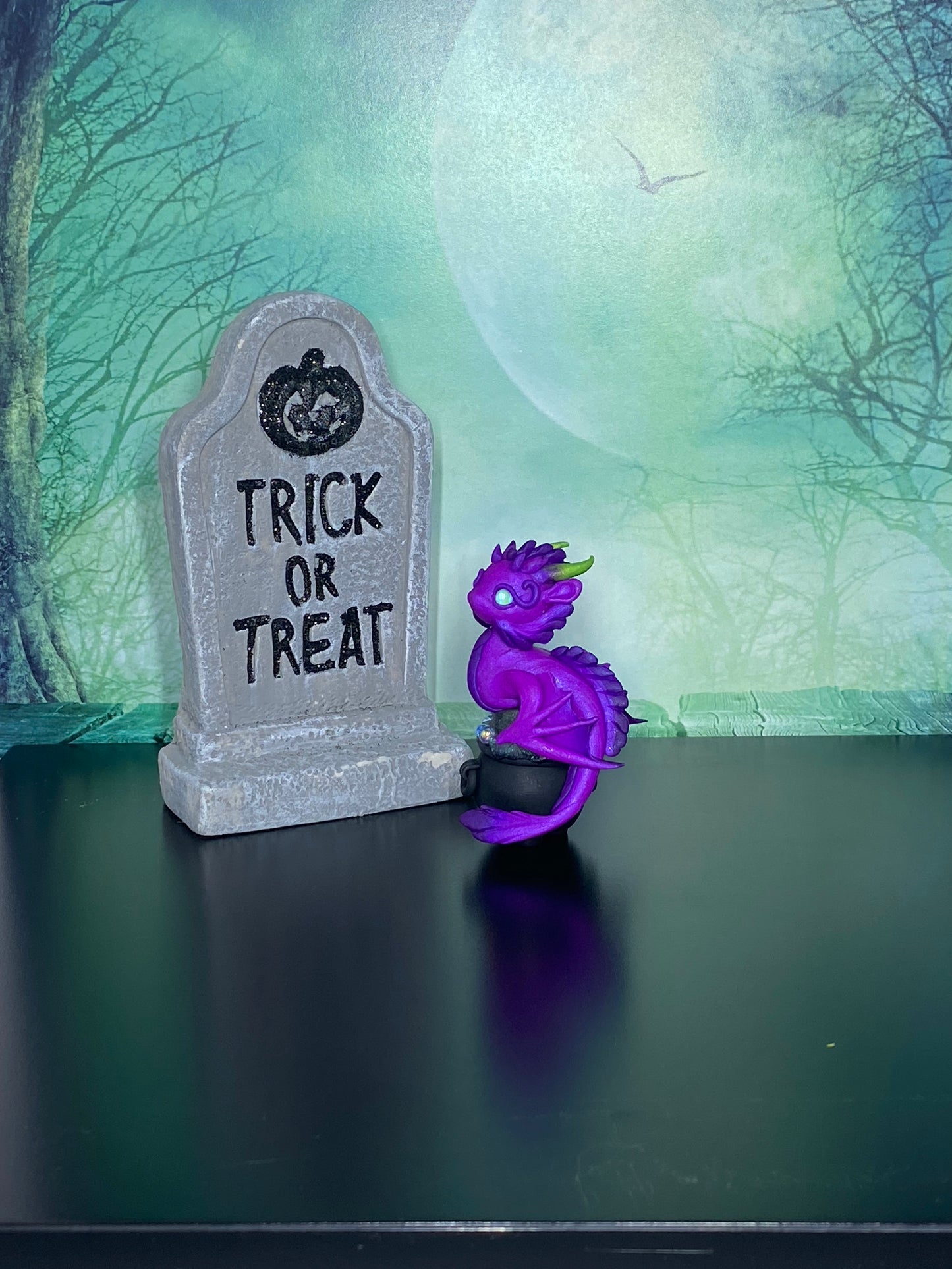 Purple Cauldron Dragon