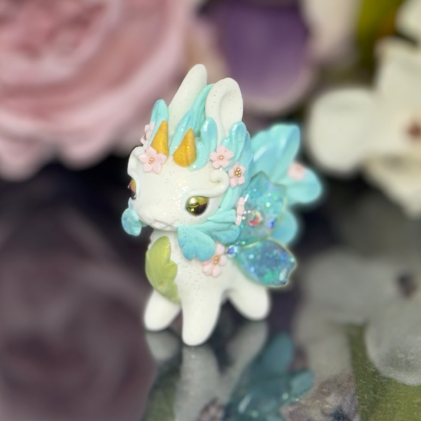 White and Blue Bunnigon
