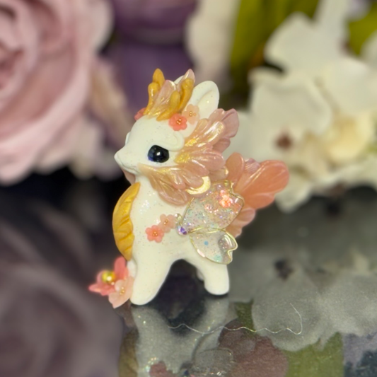 White and translucent Pink Bunnigon