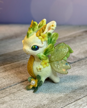 Load image into Gallery viewer, Tiny Bright Green and Yellow Bunnigon