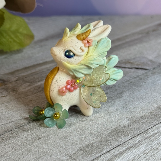 Pale Yellow and Green Bunnigon