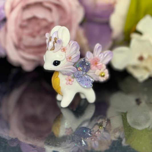 White and Lavender Bunnigon