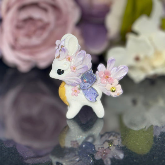 White and Lavender Bunnigon