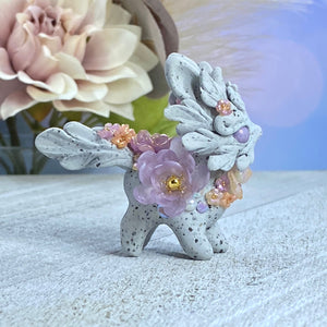 Lavender and Pink Stone Bunnigon