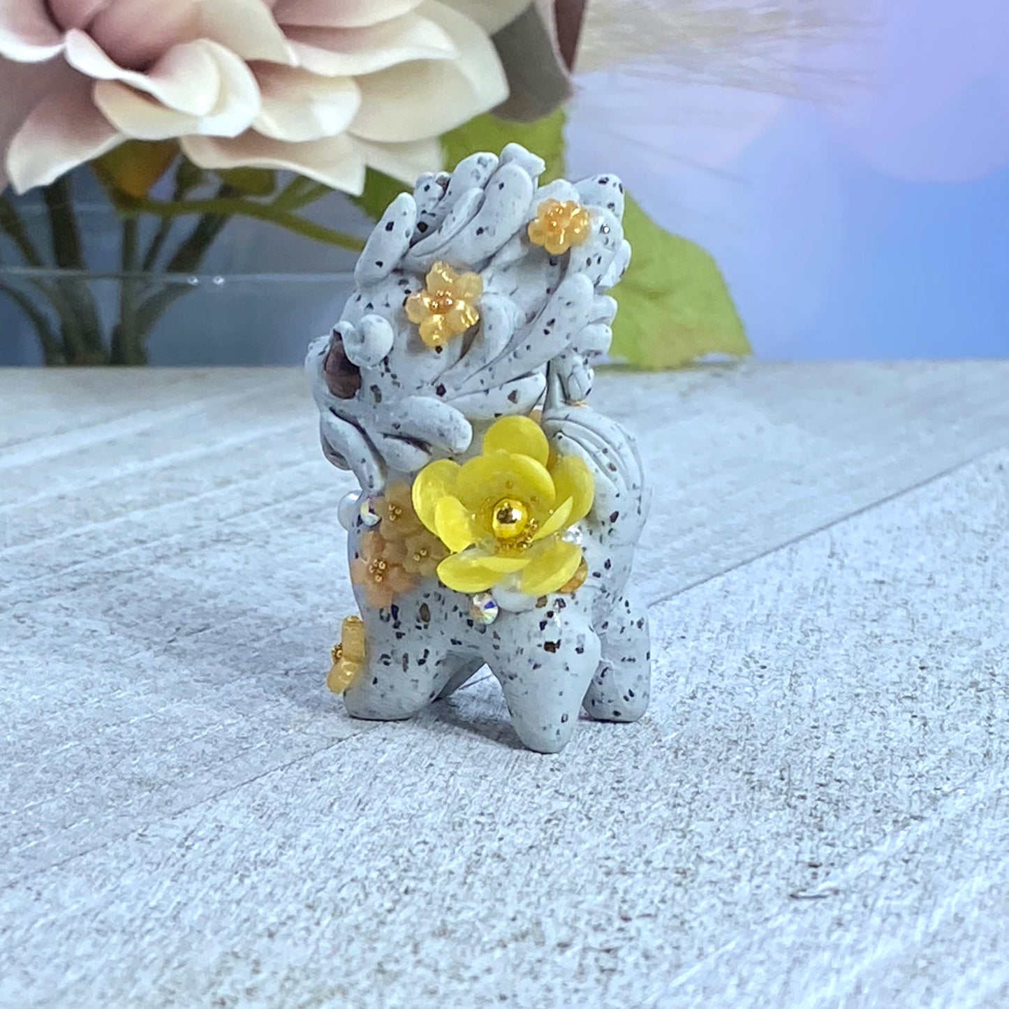 Small Stone Yellow and Peach Bunnigon