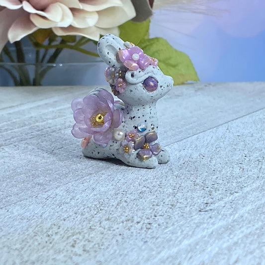 Purple Stone Bunny