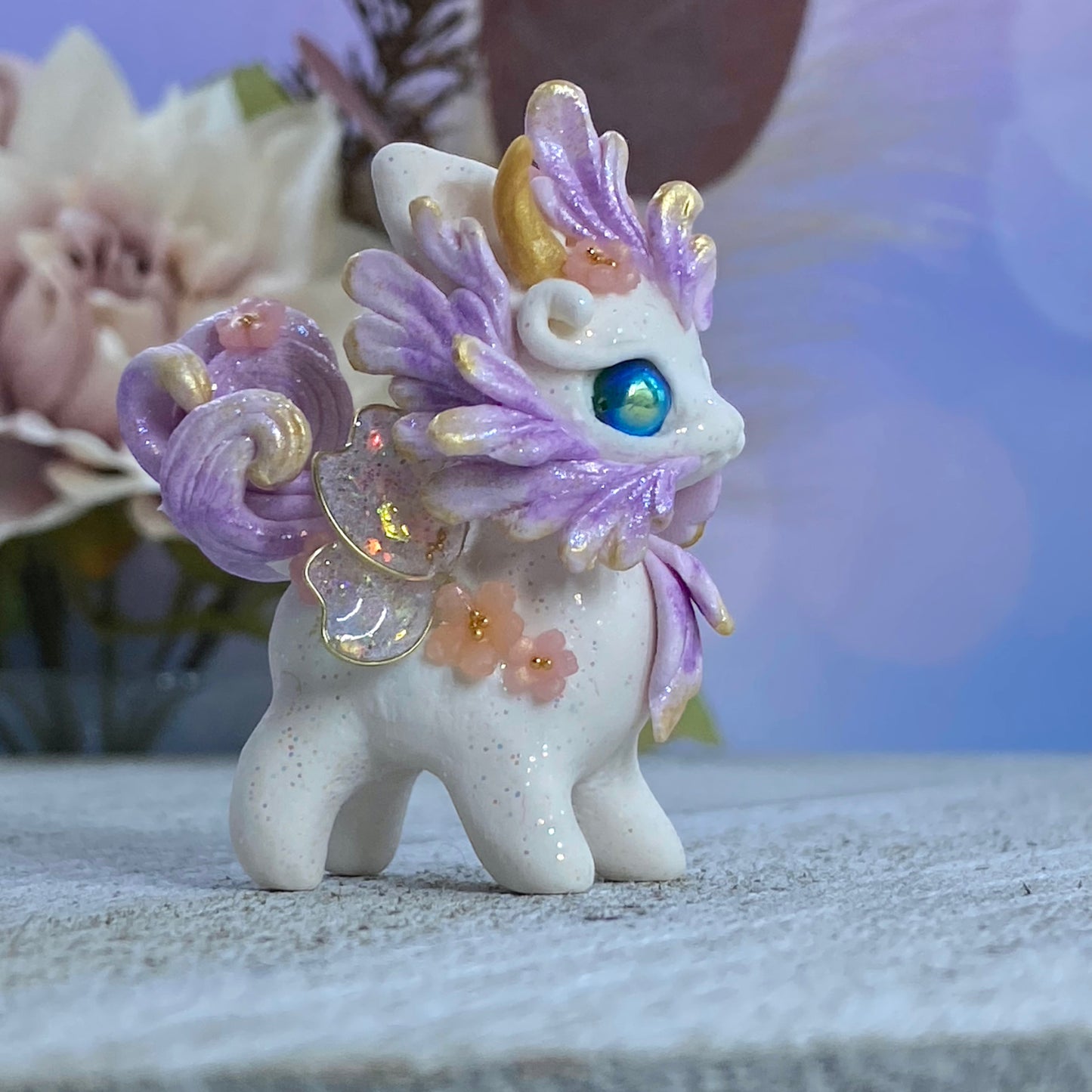 Lavender and Gold Bunnigon