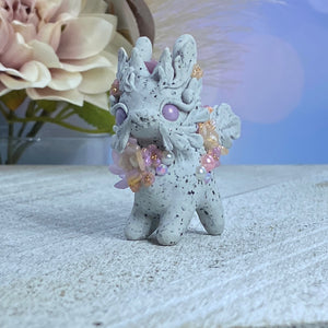 Lavender and Pink Stone Bunnigon