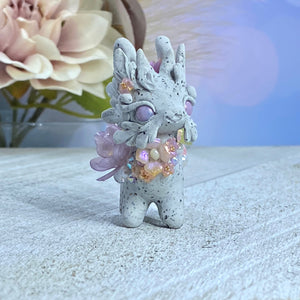 Lavender and Pink Stone Bunnigon