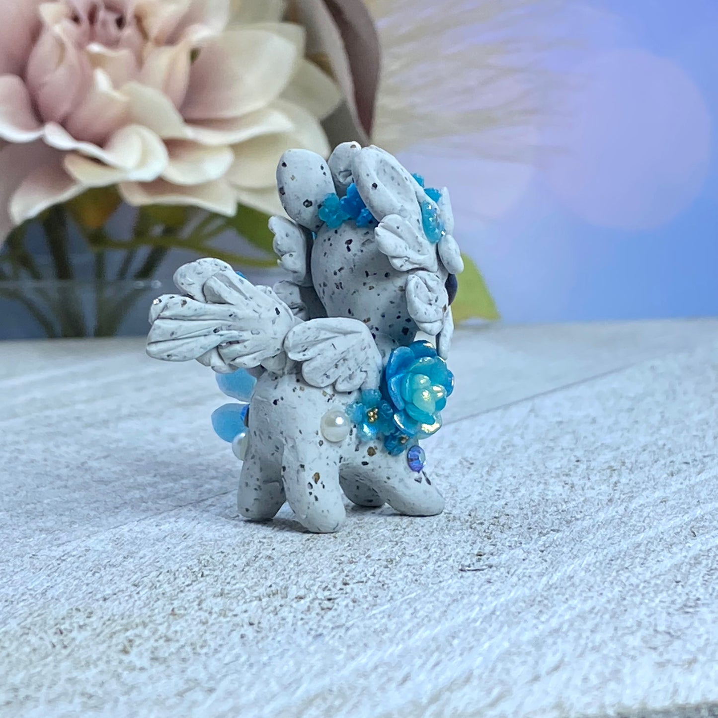Small Blue Stone Bunnigon