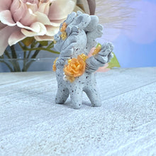 Load image into Gallery viewer, Peach and Gold Stone Succulent Bunnigon