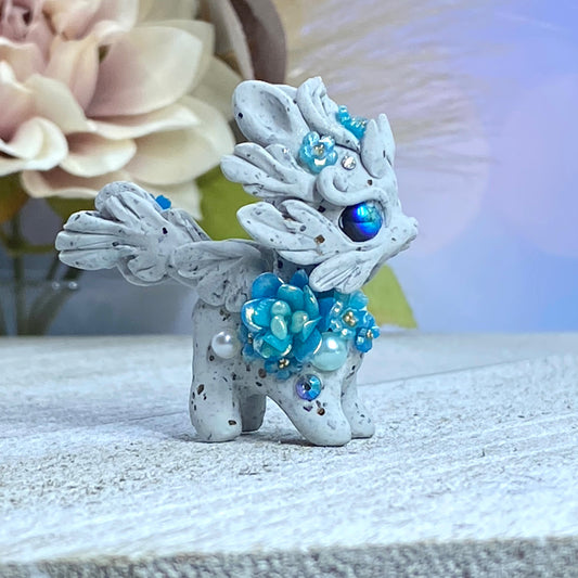 Small Blue Stone Bunnigon