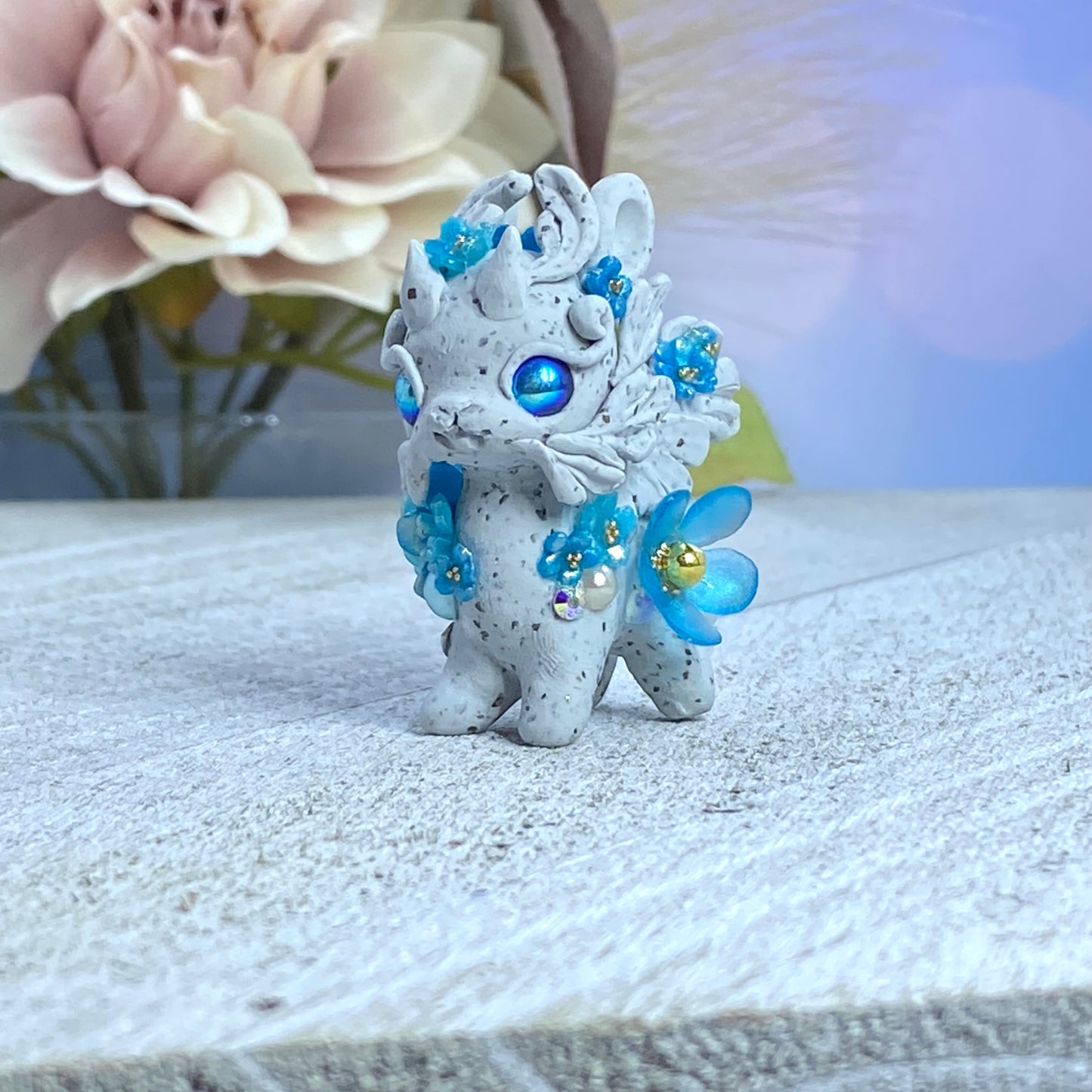 Small Blue Stone Bunnigon