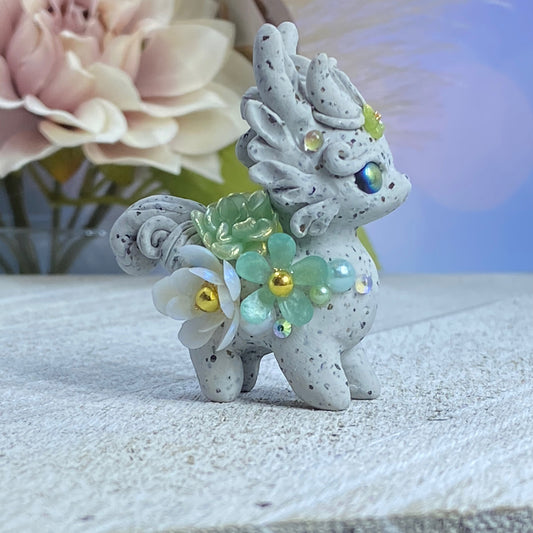 Pale Green Stone Bunnigon