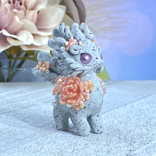 Load image into Gallery viewer, Pink and Gold Stone Succulent Bunnigon