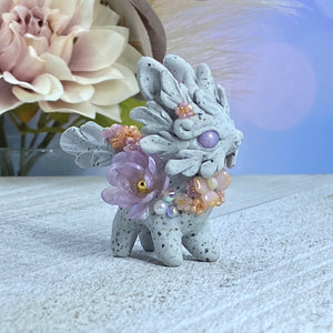 Lavender and Pink Stone Bunnigon