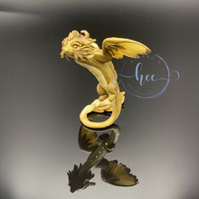 Load image into Gallery viewer, Baby bronze dragon in flight