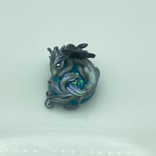 Load image into Gallery viewer, Silver Paper Weight Dragon