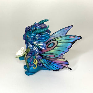 Peacock Blue Butterfly Dragon