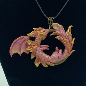 Baby Sunrise Dragon Pendant