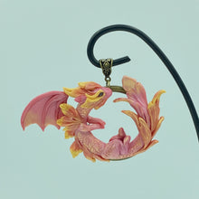 Load image into Gallery viewer, Baby Sunrise Dragon Pendant