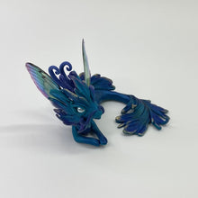 Load image into Gallery viewer, Peacock Blue Fairy Dragon