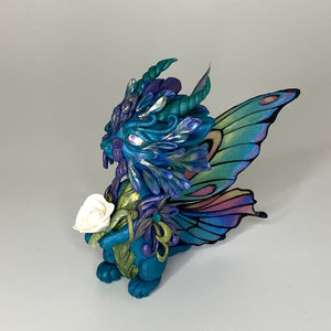 Peacock Blue Butterfly Dragon