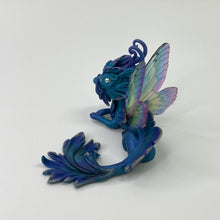 Load image into Gallery viewer, Peacock Blue Fairy Dragon