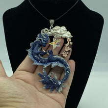 Load image into Gallery viewer, Starry Night Dragon Pendant