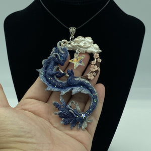 Starry Night Dragon Pendant