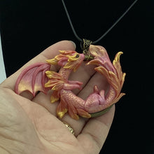 Load image into Gallery viewer, Baby Sunrise Dragon Pendant