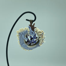 Load image into Gallery viewer, Lavender Blossom Dragon Pendant