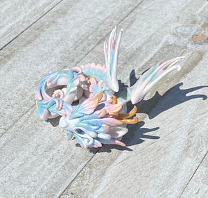 White Sherbert Rainbow Dragon