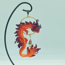 Load image into Gallery viewer, Sunset Dragon Pendant/Wall hanging