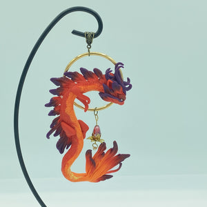 Sunset Dragon Pendant/Wall hanging