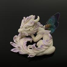 Load image into Gallery viewer, White and lavender fairy dragon