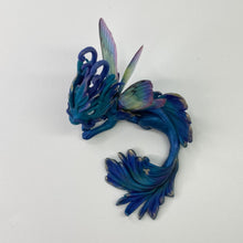 Load image into Gallery viewer, Peacock Blue Fairy Dragon