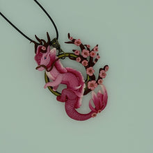 Load image into Gallery viewer, Pink Ombré Cherry Blossom Dragon