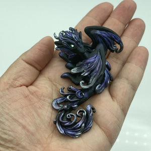 Black and purple Night Dragon