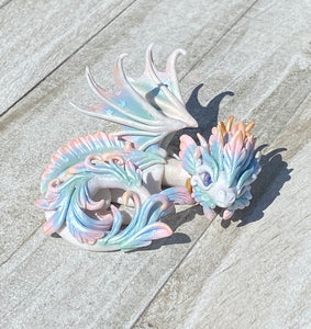 White Sherbert Rainbow Dragon