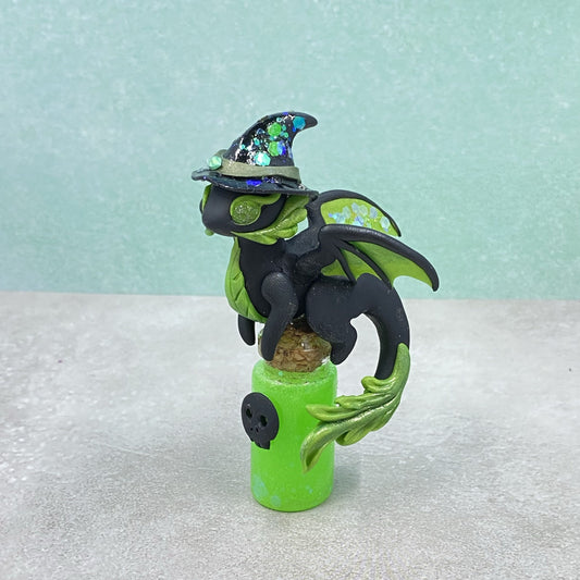Green Potion Bottle Dragon