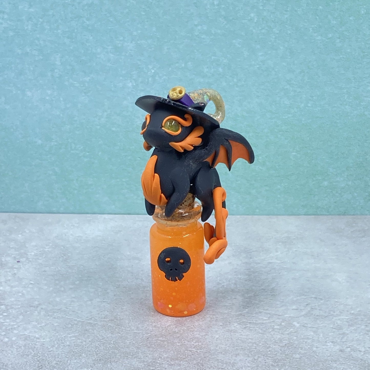 Orange Potion Bottle Dragon